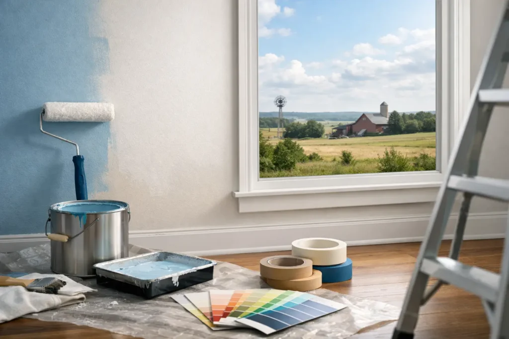 How Much Does Room Painting Cost in Kansas?