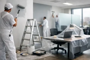 How to Minimize Office Painting Downtime