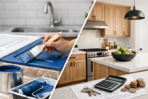 Painted Cabinets Versus Replacement Costs